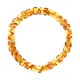 Браслет, 7мм, янтарь BS877