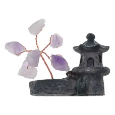 Фигурка Буддийский сад, аметист, 4,5х4,2см ST082
