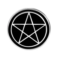 Значок Пентаграмма, d.2,5см ZN150