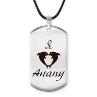 Амулет - жетон Я люблю Анапу Z0703025