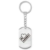 Брелок-жетон Я люблю Москву Z0730004