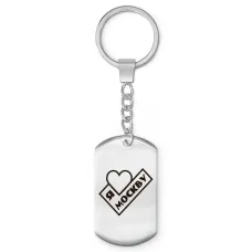 Брелок-жетон Я люблю Москву Z0730004