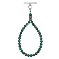 Петля для телефона Феху, нерж.сталь, Малахит PDT-003-08