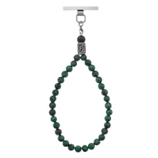 Петля для телефона Феху, нерж.сталь, Цоизит PDT-003-14