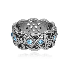 Кольцо Кельтский Волк, размер 8 KL306-08