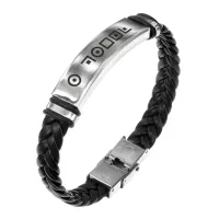 Кожаный браслет Я рядом BSKR1-542