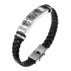 Кожаный браслет Духовное очищение BSKR1-556