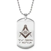 Жетон на цепочке Живи здесь и сейчас ACZ2-798