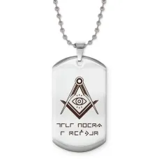 Жетон на цепочке Живи здесь и сейчас ACZ2-798