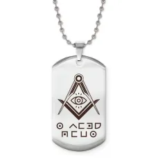 Жетон на цепочке Я ценю себя ACZ2-804