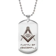 Жетон на цепочке Защита от колдовства ACZ2-813