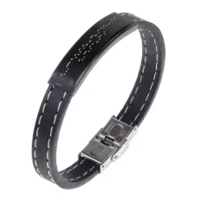 Кожаный браслет Нейтрализация негатива BSKR2-592