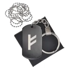 Черный жетон Феху BKZB-022