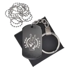 Черный жетон За мир в мире BKZB-032