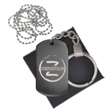 Черный жетон Своих не бросаем BKZB-033