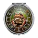 Складное зеркало Славянский Тотемный Годослов - Бородатая Жаба ZER-0501