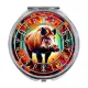 Складное зеркало Славянский Тотемный Годослов - Дикий Вепрь ZER-0502