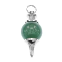Маятник для биолокации 2 см нефрит BLK024-9