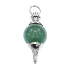 Маятник для биолокации 2 см нефрит BLK024-9