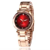 Наручные часы 23,5см цвет роз. золот. WA079