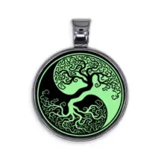 Светящийся амулет Дерево жизни ALE503