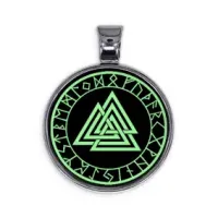 Светящийся амулет Валькнут ALE513