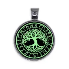 Светящийся амулет Дерево жизни ALE543