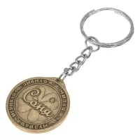 Именной брелок София 30мм, латунь, со вкладышем V-BIW046