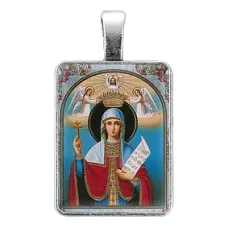 Нательная иконка Великомученица Параскева Пятница ALE312