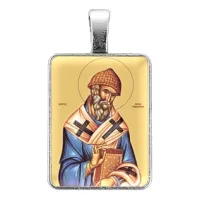 Нательная иконка Святой Спиридон Тримифунтский ALE313