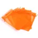 Мешочек органза 10х15см оранжевый MS012-14