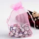 Мешочек органза 10х15см Розовый MS012-02
