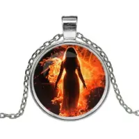 Кулон с цепочкой Ведьма ALK134