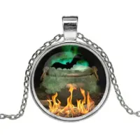 Кулон с цепочкой Ведьмин котел ALK136