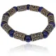 Рунический браслет Перт с натуральным камнем Лазурит BSRL014