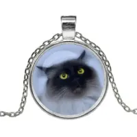 Кулон с цепочкой Кот ALK159