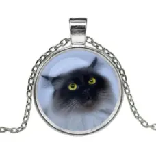 Кулон с цепочкой Кот ALK159
