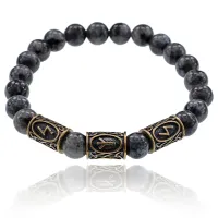 Рунический браслет Солнечный щит, Лабрадор BSRL045