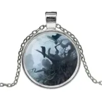 Кулон с цепочкой Вороны ALK166