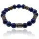 Рунический браслет Помощь Высших Сил, 10мм, Лазурит BSRL085