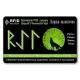 Защитная RFID-карта Руны дороги, металл RF062