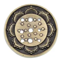 Подставка для благовоний Лотос, цвет бронзовый PBK001-B