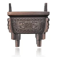 Подставка для благовоний Два дракона, цвет медный PBK002-C