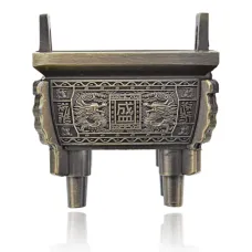 Подставка для благовоний Два дракона, бронзовый PBK002-B