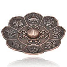 Подставка для благовоний Лотос, цвет медный PBK016-C