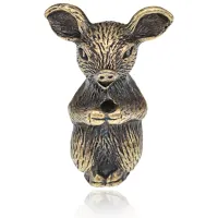 Подставка для благовоний Восточный гороскоп - Свинья, бронза PBK018-03