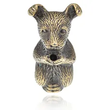 Подставка для благовоний Восточный гороскоп - Собака, бронза PBK018-10