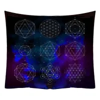 Гобелен Сакральная геометрия 95х73см GB032