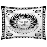 Гобелен Солнце и Луна (белый) 95х73см GB037