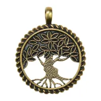 Оберег Дерево Жизни №2, латунь SP-OB-28